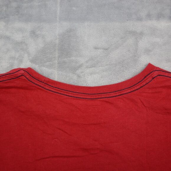 Liberty Flames Shirt Mens S Red NCAA Football Workout Gym Casual Tee - Picture 11 of 14